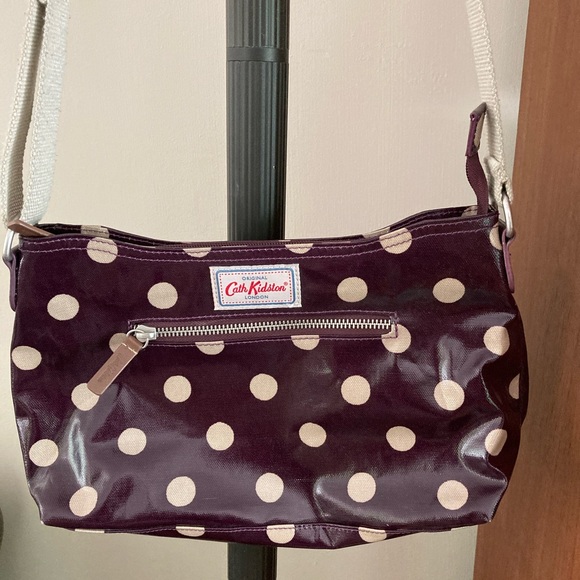 Cath kidston purple spot bag Clearance